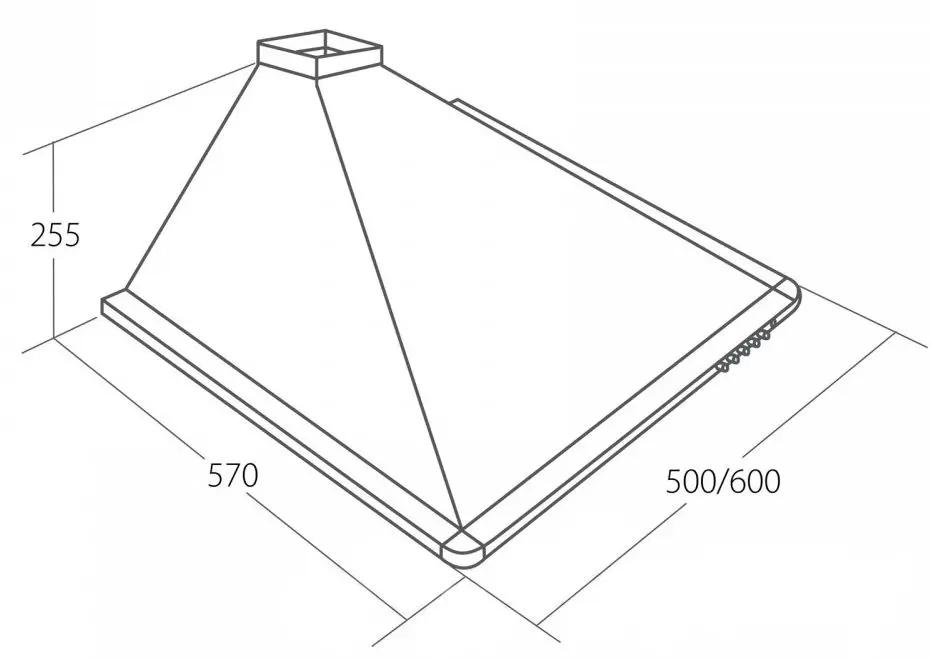 Вытяжка Akpo Elegant Turbo 50 WK-5 (Inox)