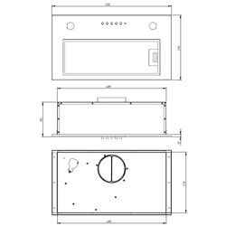 Встраиваемая вытяжка Akpo Micra WK-7 (Black) Thumb
