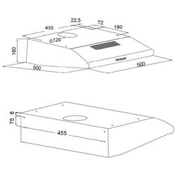 Вытяжка Akpo P3050 WK-7 50 (Inox) Thumb