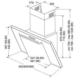 Вытяжка Akpo WK-4 Java Eco 60 (Black) Thumb