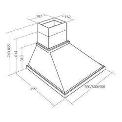 Вытяжка Akpo WK-4 Rustica Eco 60 (Beige/Wood) Thumb