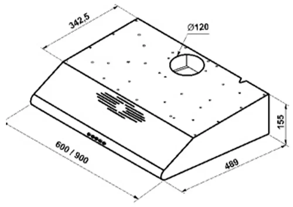 Hota Arielli ACH-6022SS (Inox)