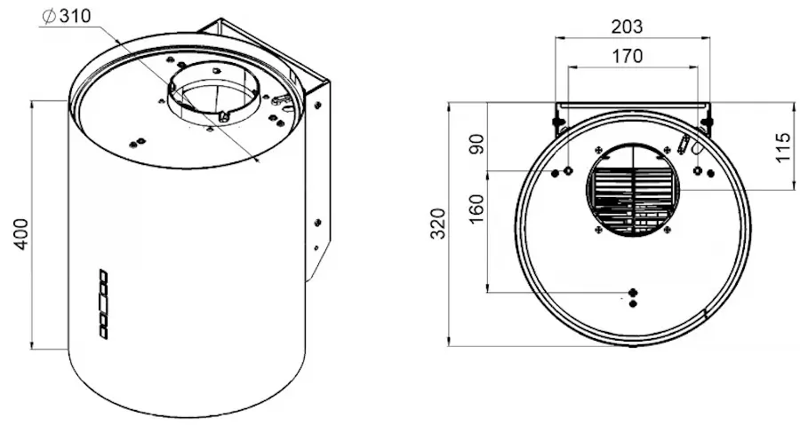 Hota Backer Nona Mini W4031 (Black)