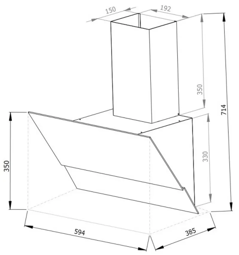 Hota Backer Slope 60 SNRC (800) WH GL (White)