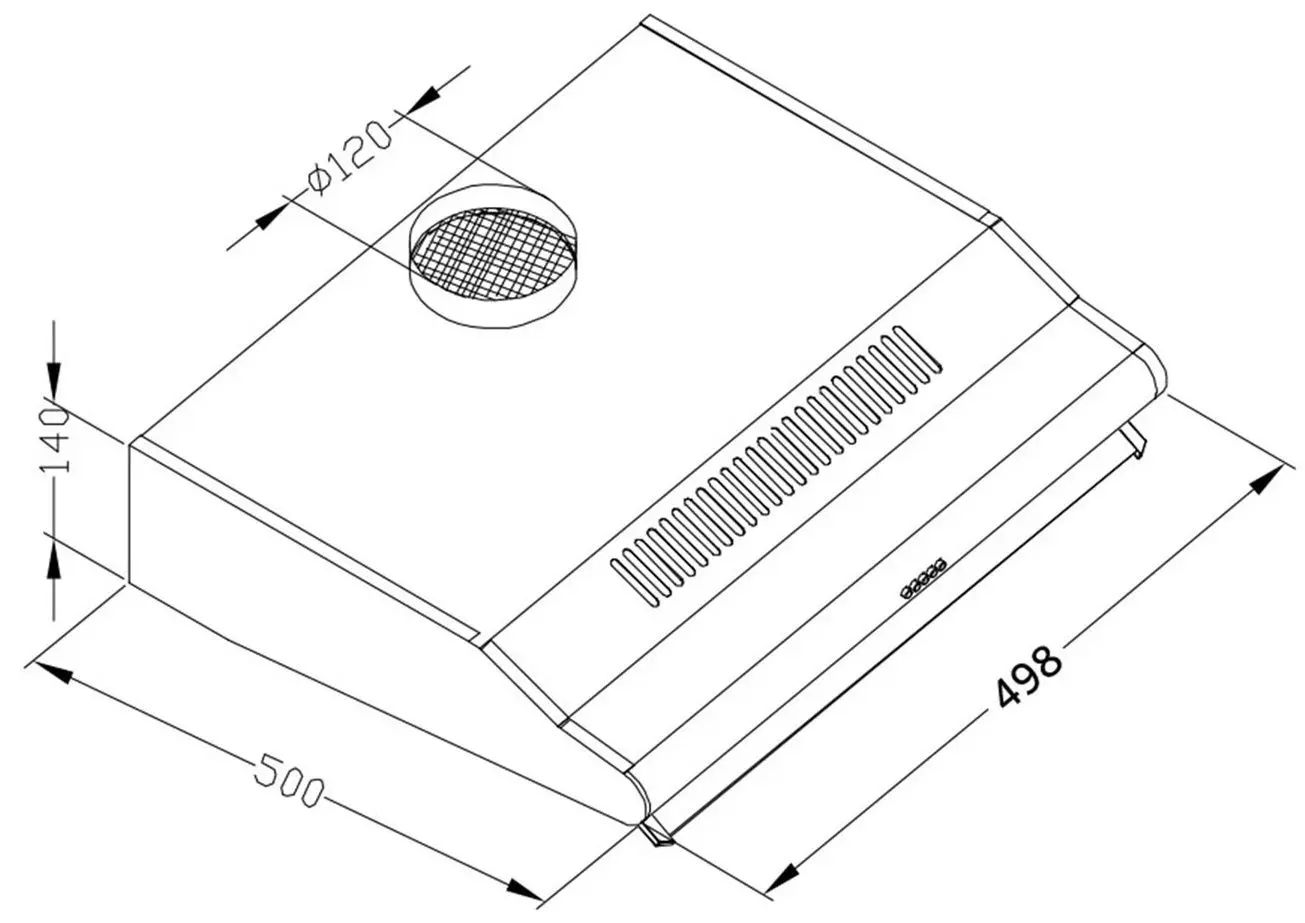 Hota Berdsen BE-10-A 50cm (Black)
