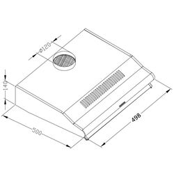 Hota Berdsen BE-10-A 50cm (Black/Silver) Thumb