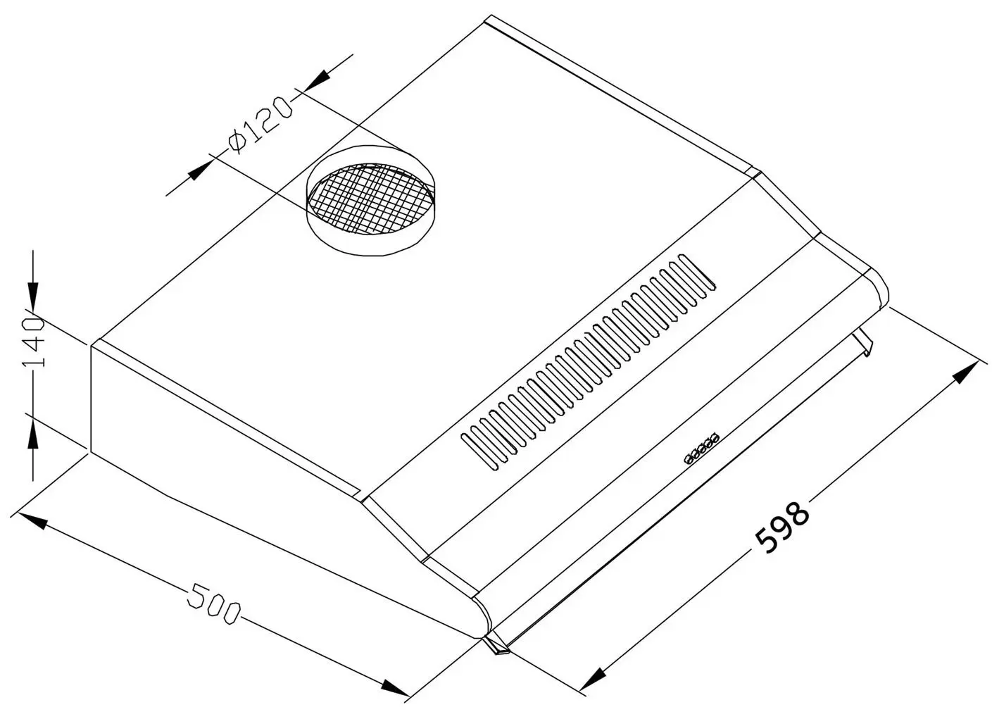 Hota Berdsen BE-10-A 60cm (White)
