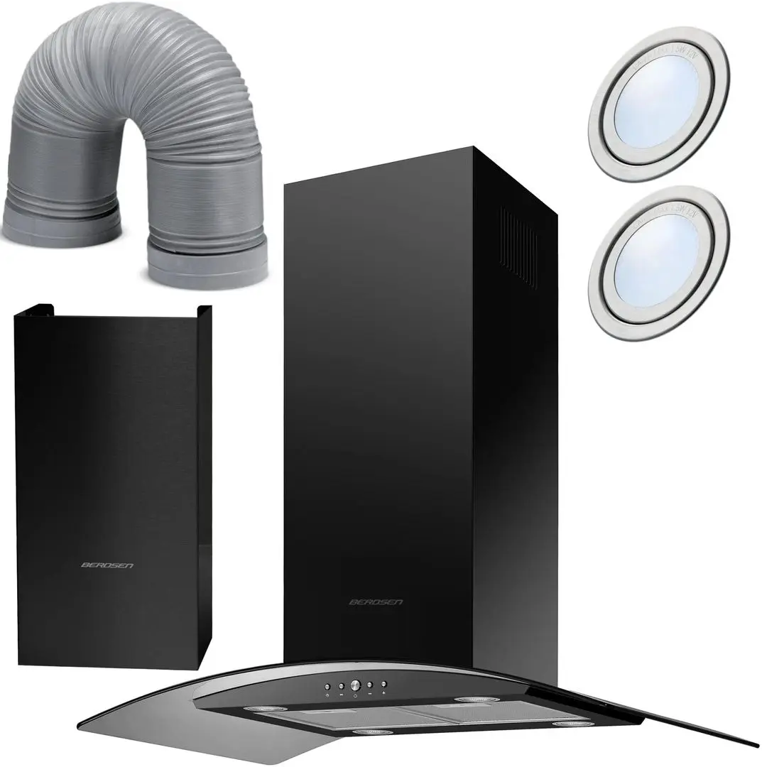 Вытяжка Berdsen BT-225 (Black) - 2
