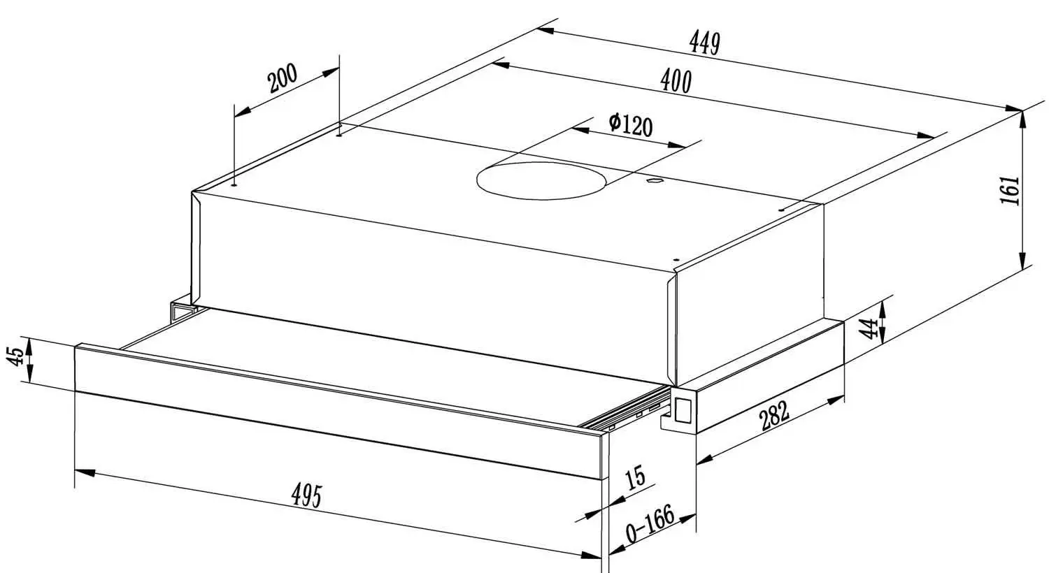 Hota incorporabila Berdsen BT-234 (Black)