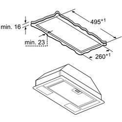Hota incorporabila Bosch DLN53AA70 (Silver) Thumb
