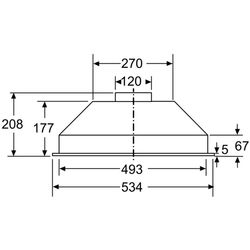 Hota incorporabila Bosch DLN53AA70 (Silver) Thumb