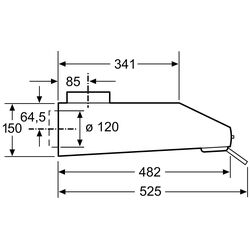 Вытяжка Bosch DUL62FA51 (Inox) Thumb