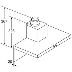 Вытяжка Bosch DWB66DM50 (Inox) Thumb