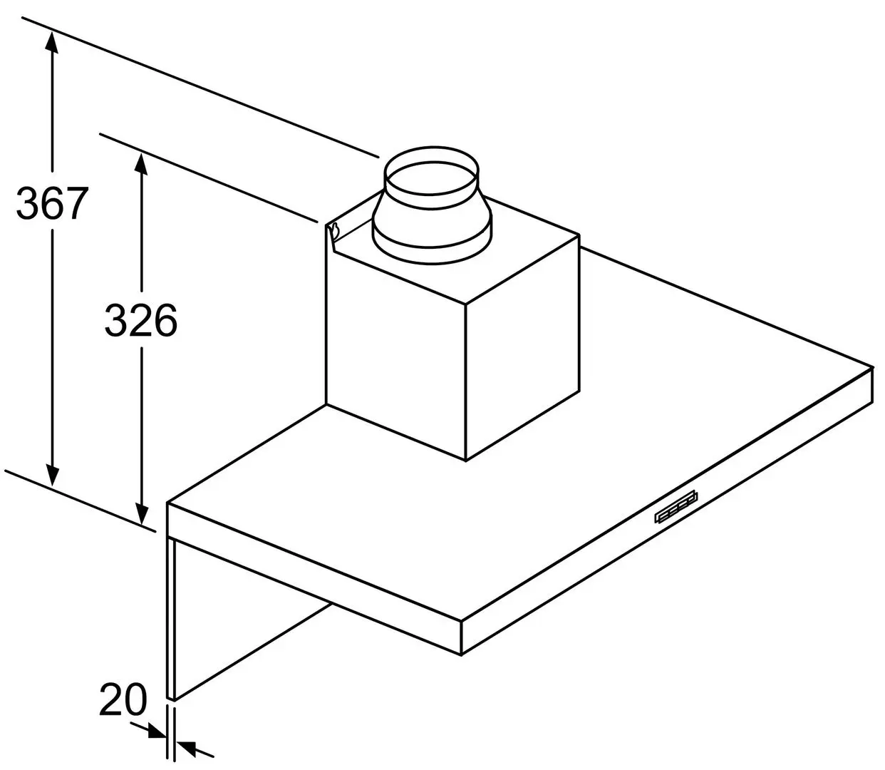 Вытяжка Bosch DWB66DM50 (Inox)