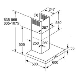 Вытяжка Bosch DWB66DM50 (Inox) Thumb