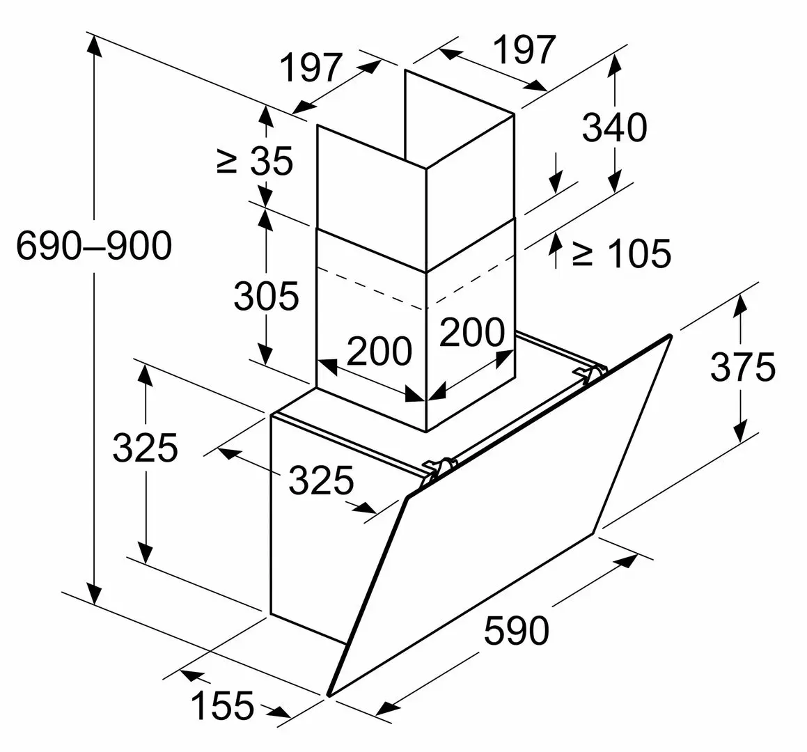 Hota Bosch DWK65DK60 (Black)