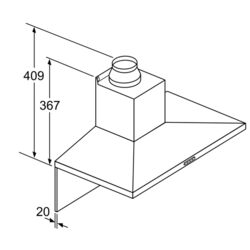 Вытяжка Bosch DWQ96DM50 (Inox) Thumb