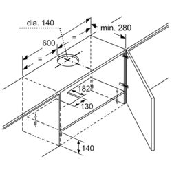 Hota incorporabila Bosch DFT63AC50 (Silver) Thumb