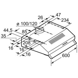 Вытяжка Bosch DUL63CC50 (Inox) Thumb