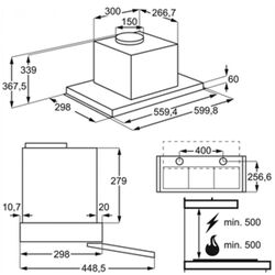Hota incorporabila Electrolux LFP536X (Inox) Thumb