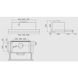 Hota incorporabila Elica Elite 14 Lux WH/A/60 (White) Thumb