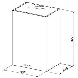 Hota Faber Cubia Plus EV8 X A45 (Inox) Thumb