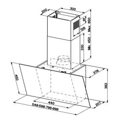 Hota Faber Daisy EG6 BK A80 (Black/Inox) Thumb