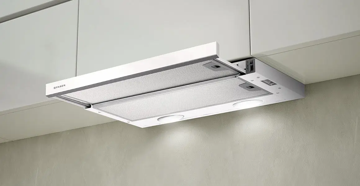 Встраиваемая вытяжка Faber Flexa Glass W A60 (White) - 2