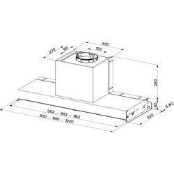 Встраиваемая вытяжка Faber In-Nova Comfort X A60 (Inox) Thumb