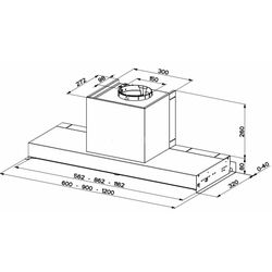 Hota incorporabila Faber In-Nova Smart X A60 (Inox) Thumb