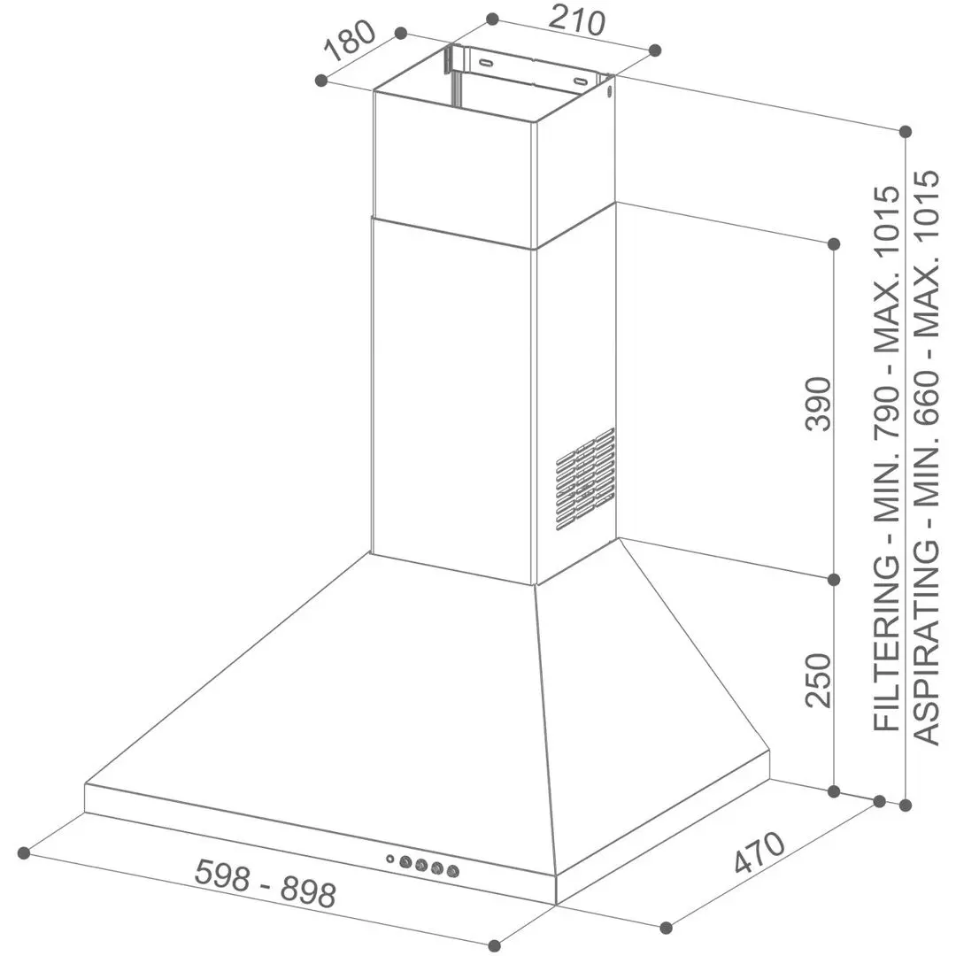 Hota Faber Strip Smart EV8 LED X A90 (Inox)