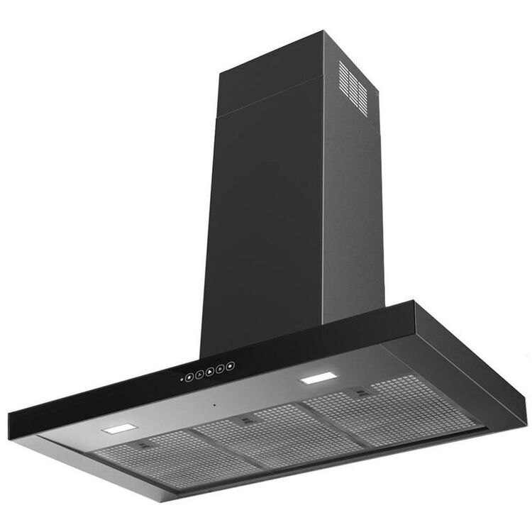 Hota FABER T-DARK A90 NG/2 ( 330.0612.375 ), 730 m³/h, 90 cm, Negru