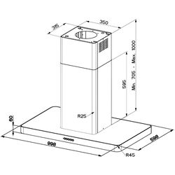 Hota Faber T-Light Isola EV8P X A100 (Inox) Thumb