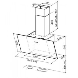 Вытяжка Faber Tweet EV8 WH A80 (White) Thumb
