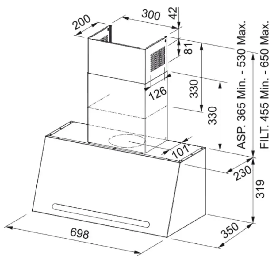 Hota Franke Classic Line FCL 70 GF/2 (Black)