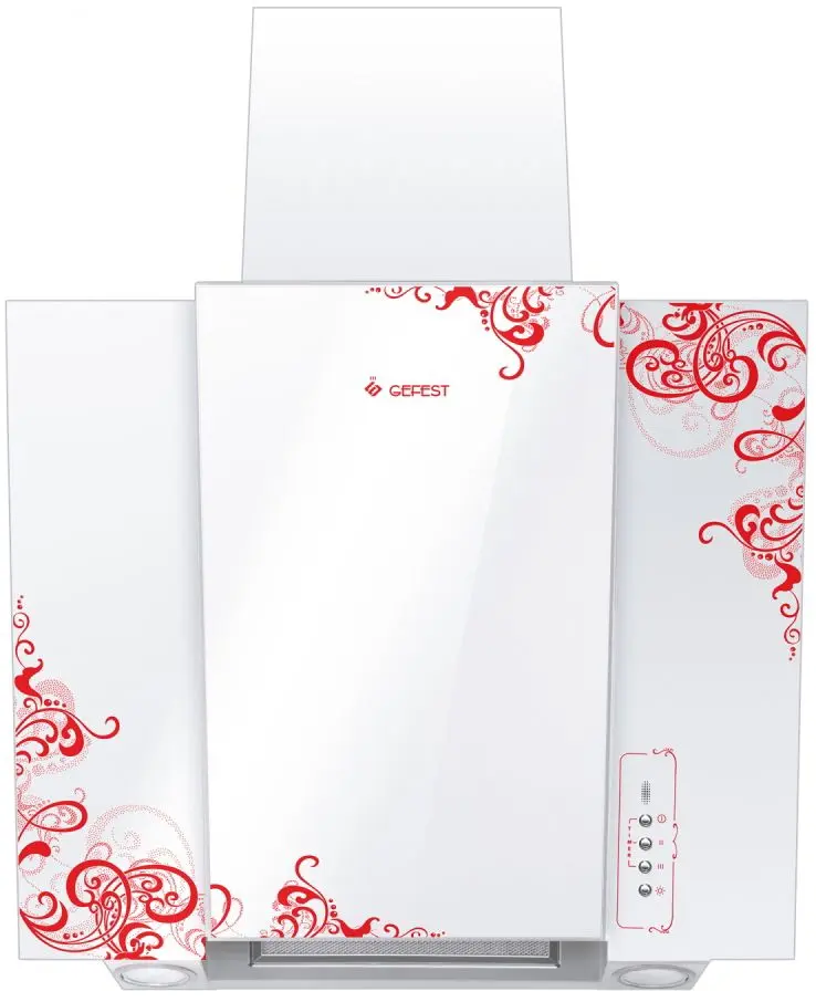 Вытяжка Gefest ВО 3603 К15 (White/Red)