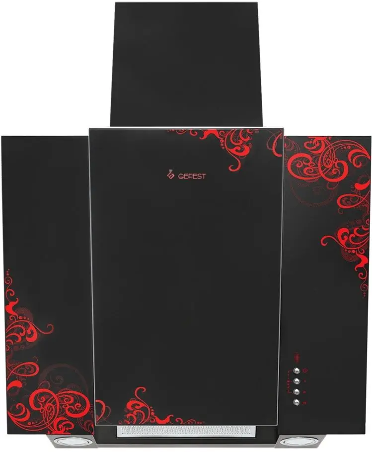 Вытяжка Gefest ВО 3603 К16 (Black/Red)
