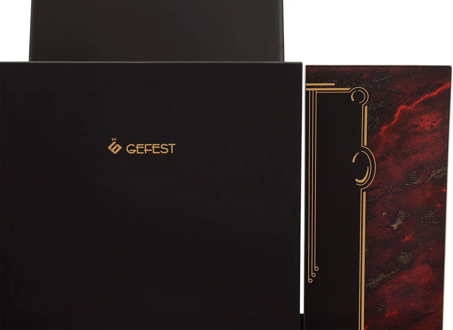 Вытяжка Gefest ВО 3603 K55 (Black/Ruby) - 2