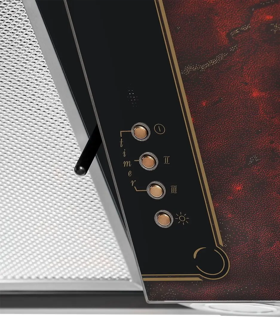 Вытяжка Gefest ВО 3603 K55 (Black/Ruby) - 3