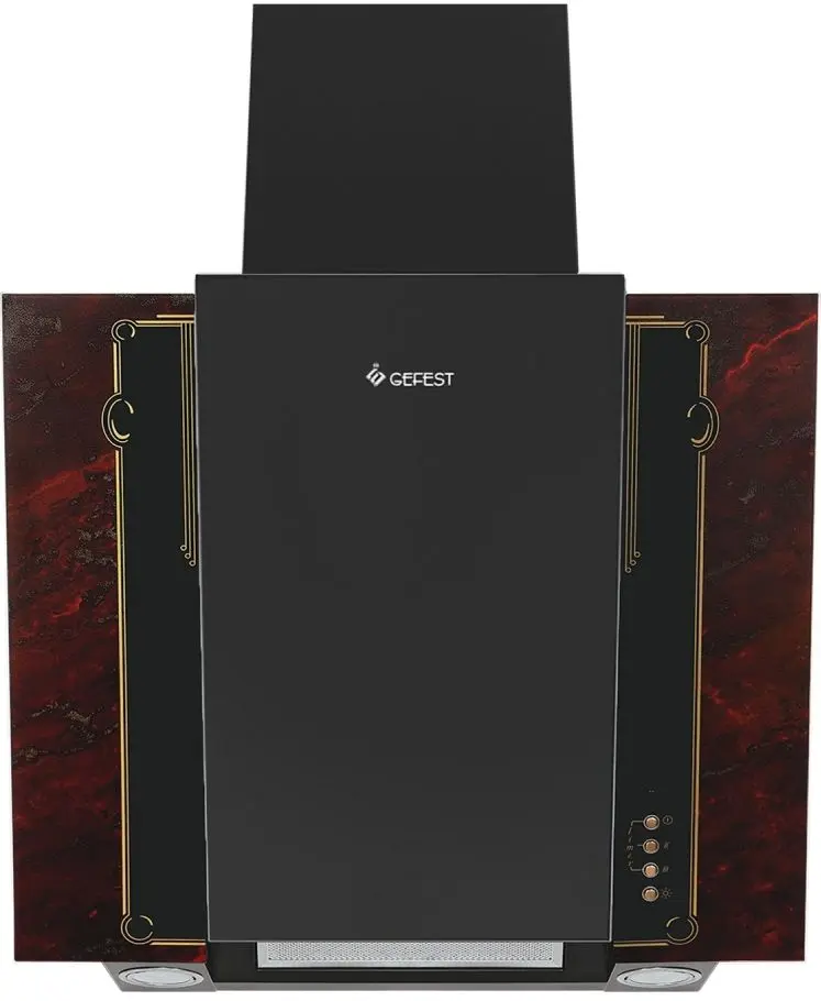 Вытяжка Gefest ВО 3603 K55 (Black/Ruby)