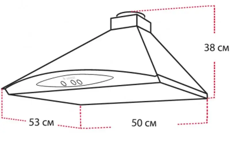 Вытяжка Gefest ВВ 2 (White) - 4