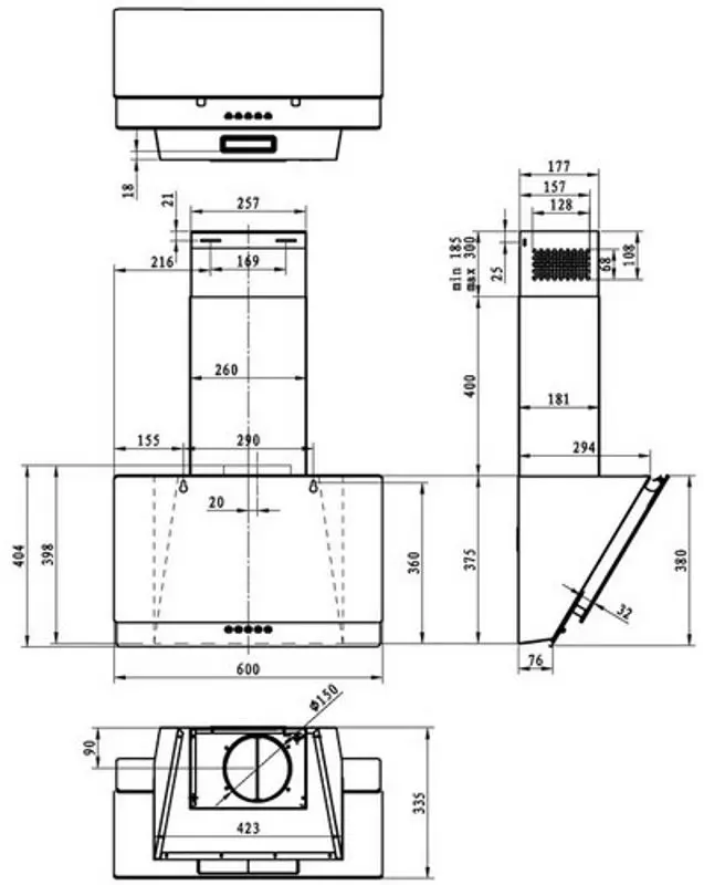 Hota Gorenje WHI629EB (Black)