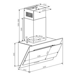 Вытяжка Heinner DCH-350RGWH (White) Thumb