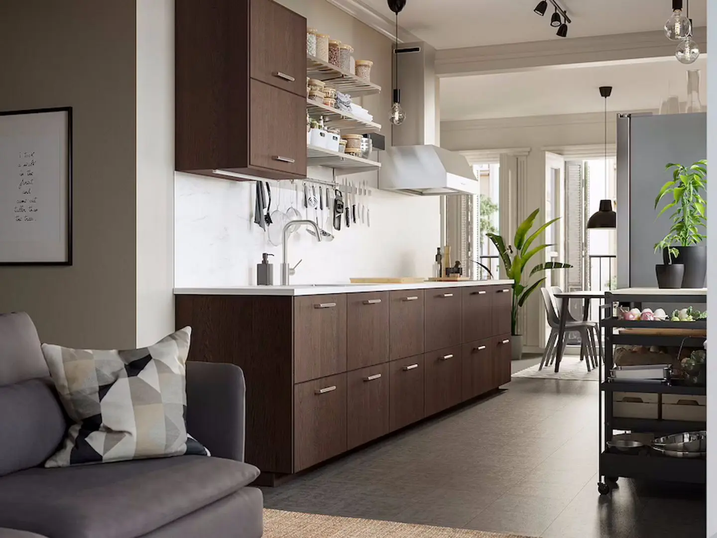 Hota de bucatarie Ikea Uppfriskande 80 (Inox) - 9