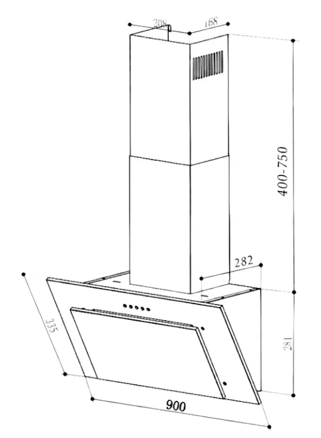 Вытяжка Klarstein Athena 10034395 (Inox) - 8