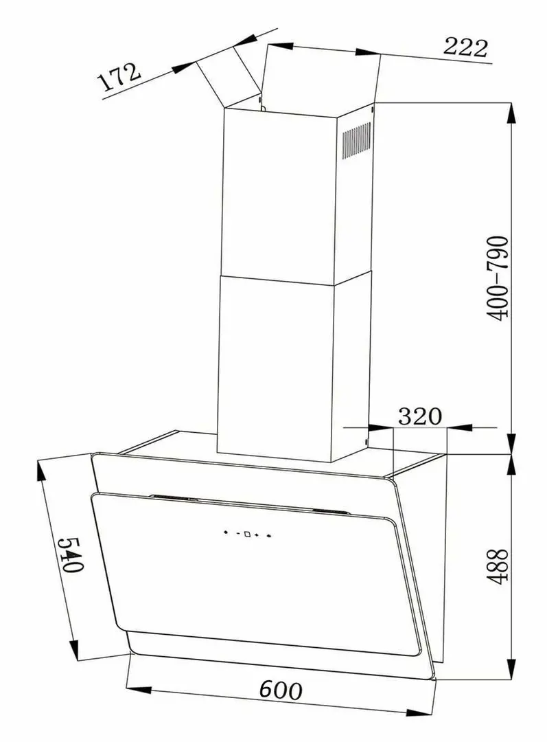Вытяжка Klarstein Aurica 10032765 (White) - 5