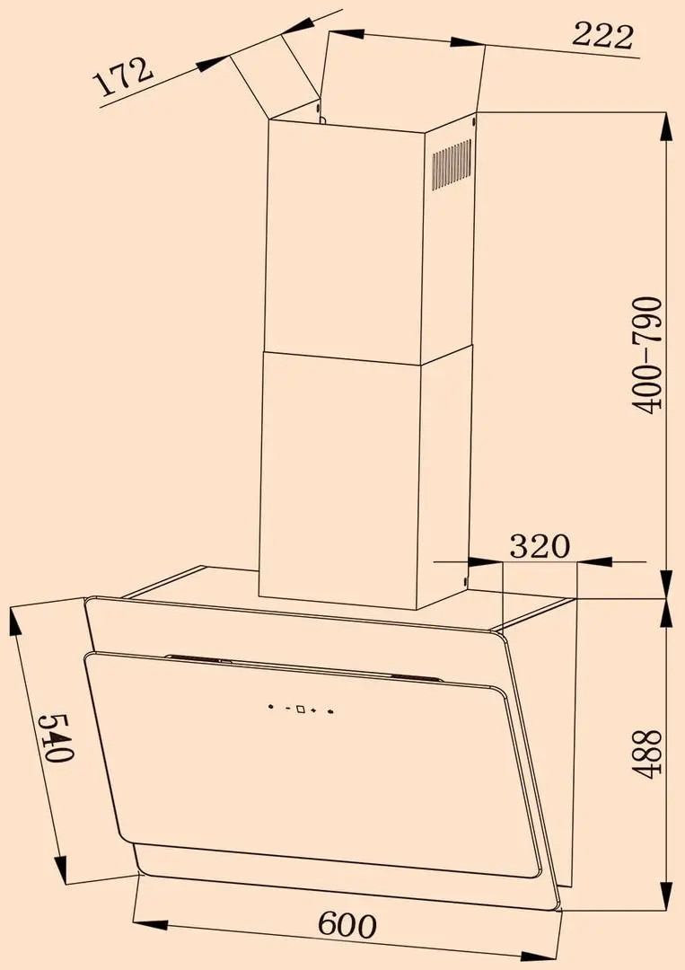 Hota Klarstein Aurica 60 (Black)