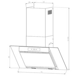 Вытяжка Klarstein Balzac 10034148 (Inox) Thumb