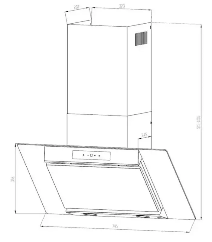 Вытяжка Klarstein Balzac 10034148 (Inox) - 6