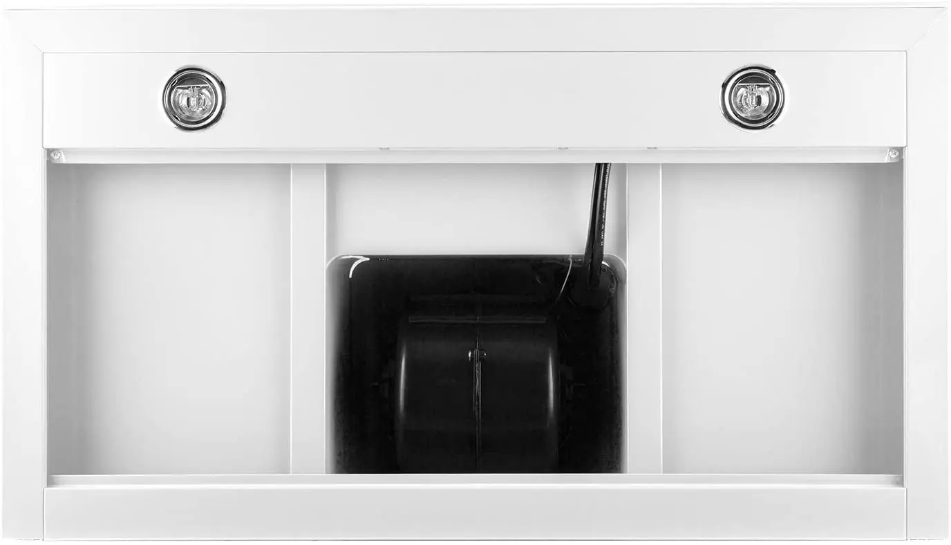 Вытяжка Klarstein Bon Vivant Blanc 10026953 (White/Inox) - 6